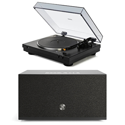Audio Pro C10 MKII Black Hoparlör, Dual CS 329 Pikap Hi-Fi Müzik Sistemi